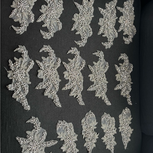 Beaded Rhinestone Appliqués - Picture 10 of 15